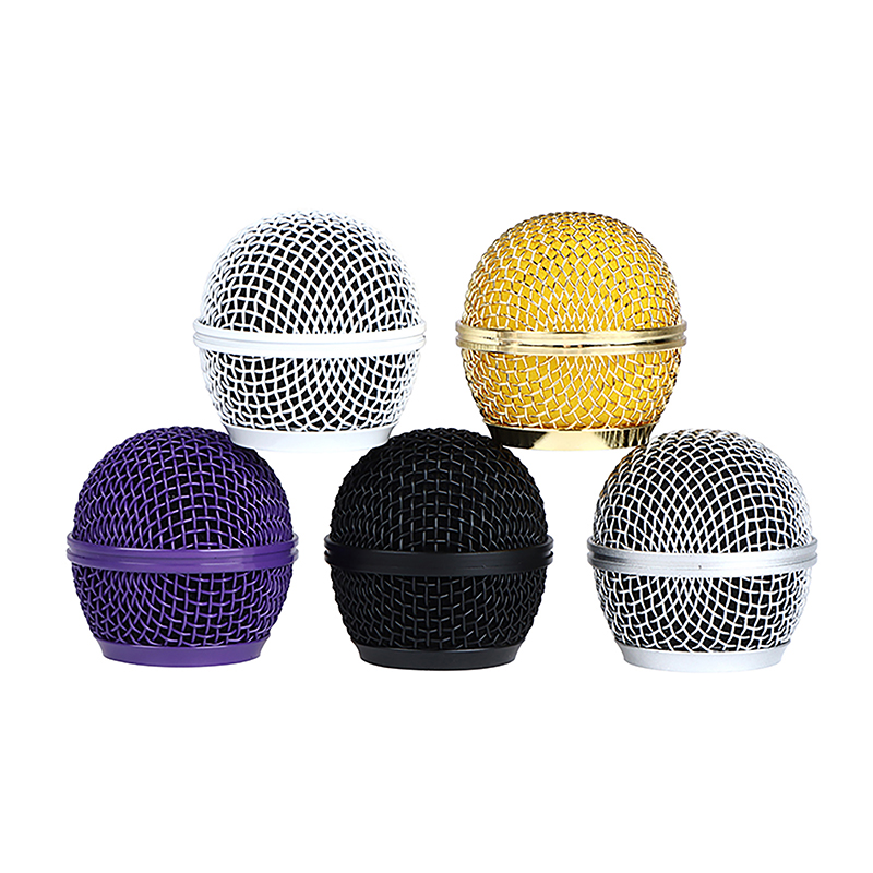 1 Stück für Shure sm58 Funk mikrofon Ersatz Metall mikrofon Kühlergrill ersetzt Beruf elle Party Mikrofon Kopfteil