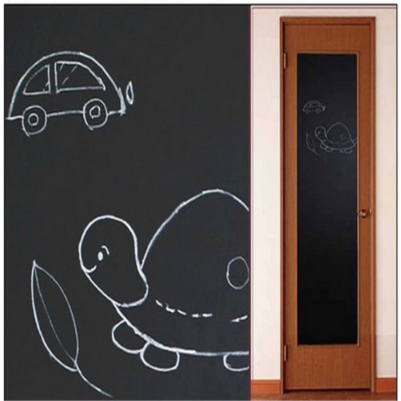 Chalk Board Blackboard Stickers Removable Vinyl Draw Decor Mural Decals Art Chalkboard Wall Sticker For Kids Rooms EJ871243