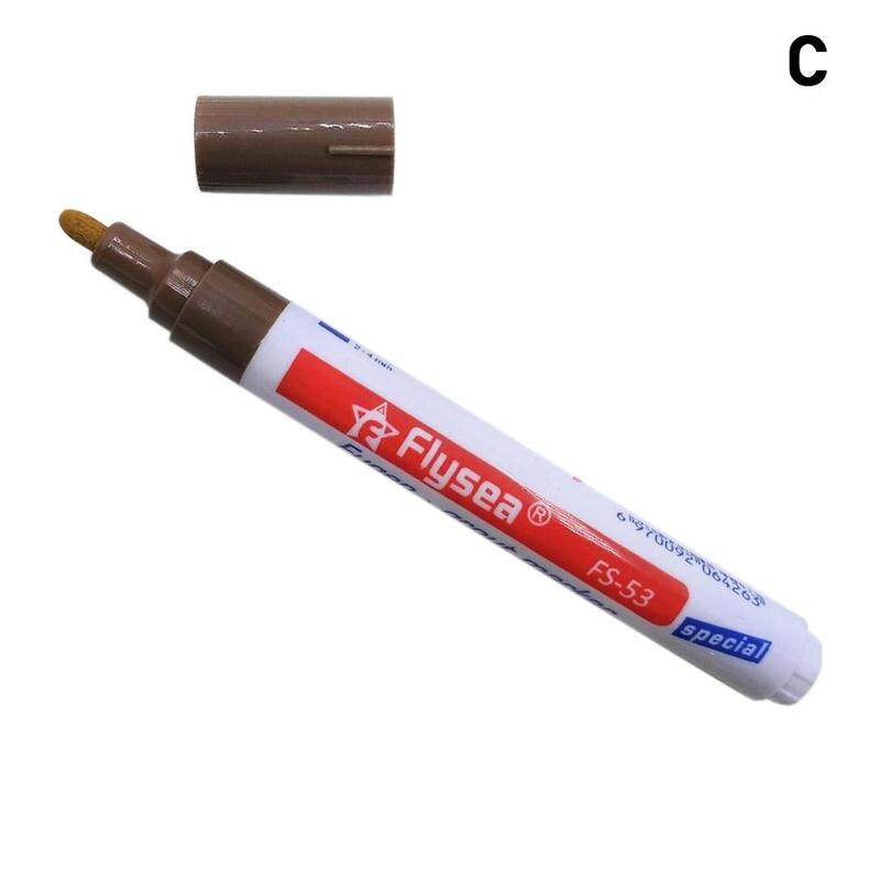 Color Pen White Tile Refill Grout Pen Tile Gap Repair Bathroom Porcelain Filling Waterproof Mouldproof Cleaner Agents Paint: dark brown