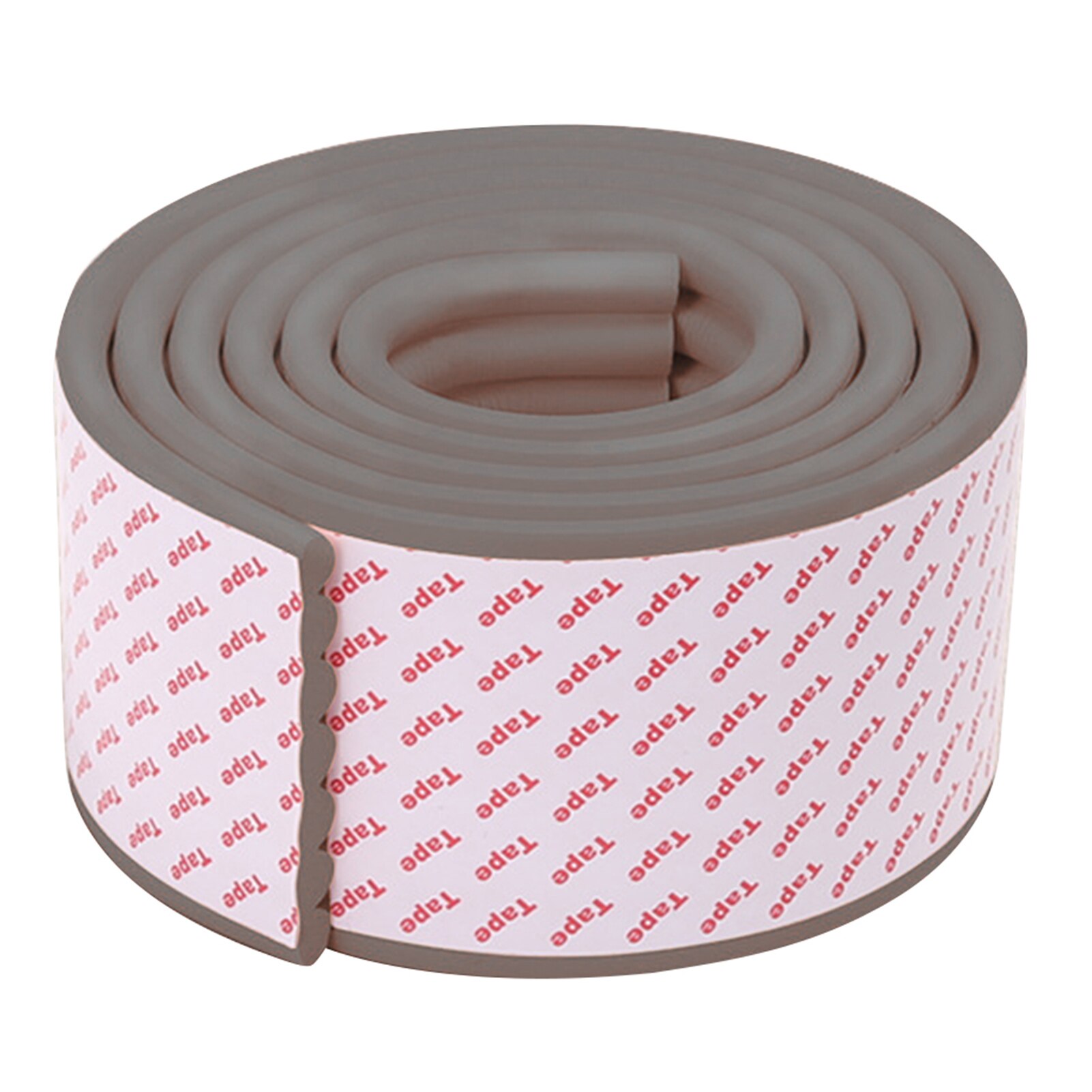 2m/roll Edge Protector Baby Safety Living Room Home Office Coverage DIY Soft Furniture Corner Guard Anti Collision Bumper: Grey