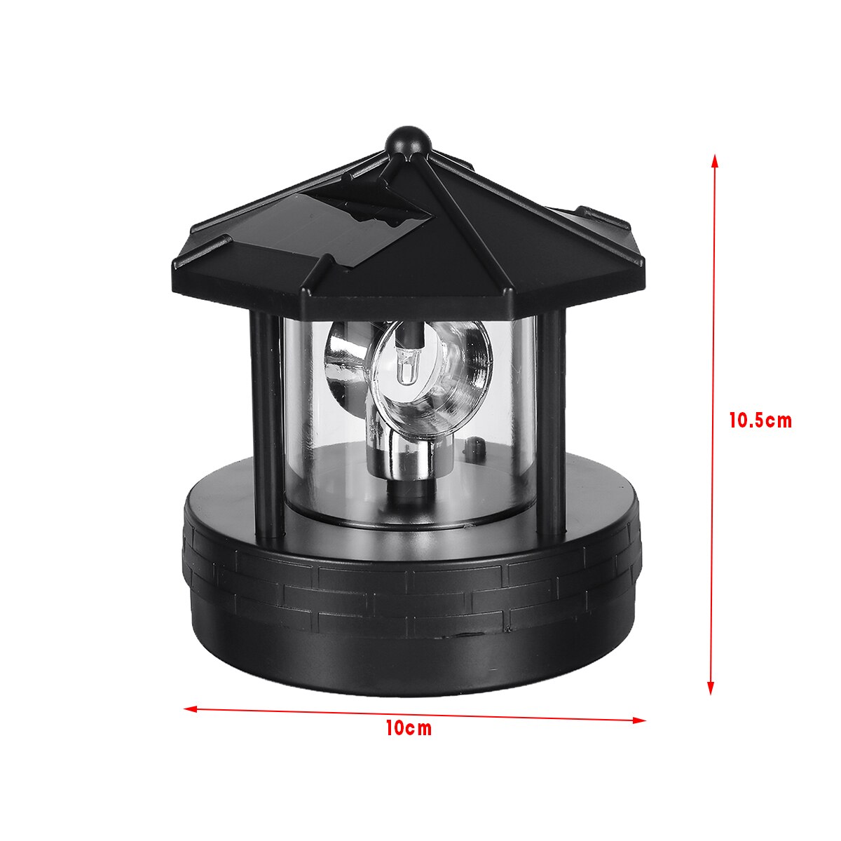 360 Degree LED Solar Light Outdoor Waterproof Solar Powered Lights Smart Charging Solar Light Tower Home Garden Yard Lamp Decor