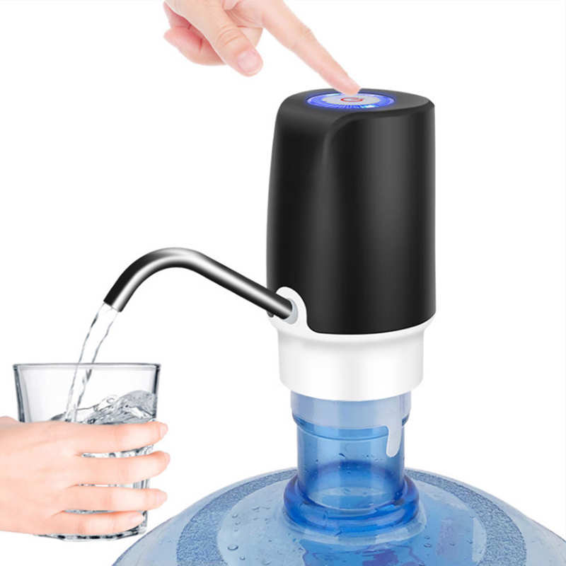 USB Charging Water Pump Dispenser Automatic Stop for 1min Electric Drinking Water Bottle Dispenser for Home