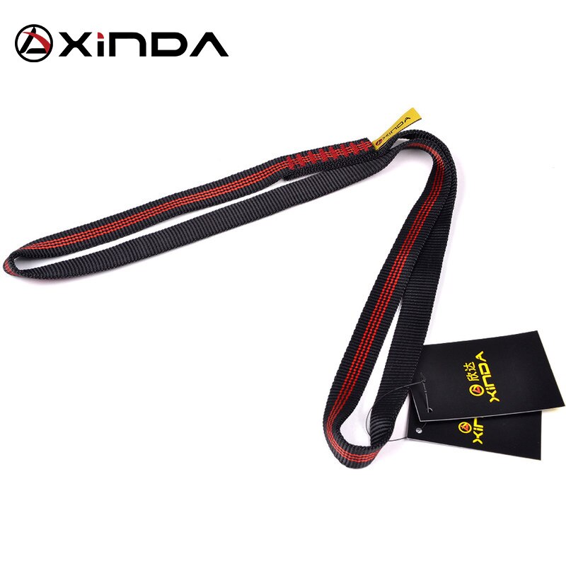 Outdoor Rock Climbing Equipment Mountaineering Belt Support Protective Sling High Strength Wearable Polyester Belts