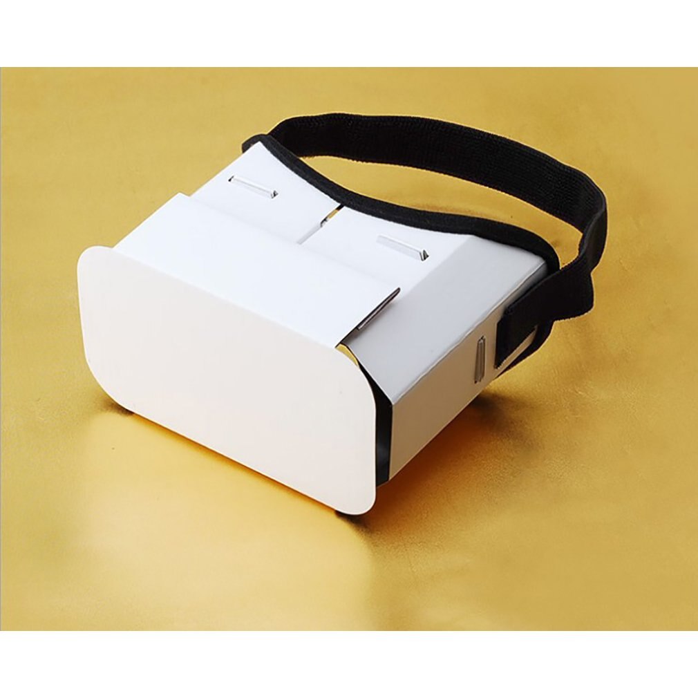 Diy Draagbare Virtual Reality Bril Google Kartonnen 3D Bril Vr Doos Voor Smartphones Voor Iphone X 7 8 Vr