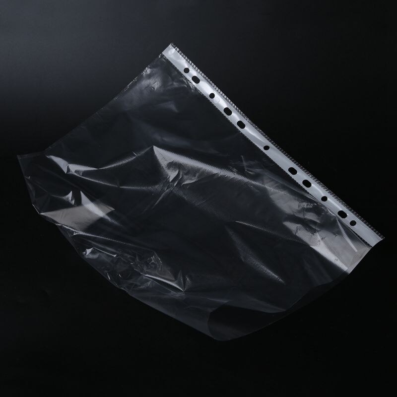 Office School A4 Papers Document Sheet Protector Clear White 100 Pcs