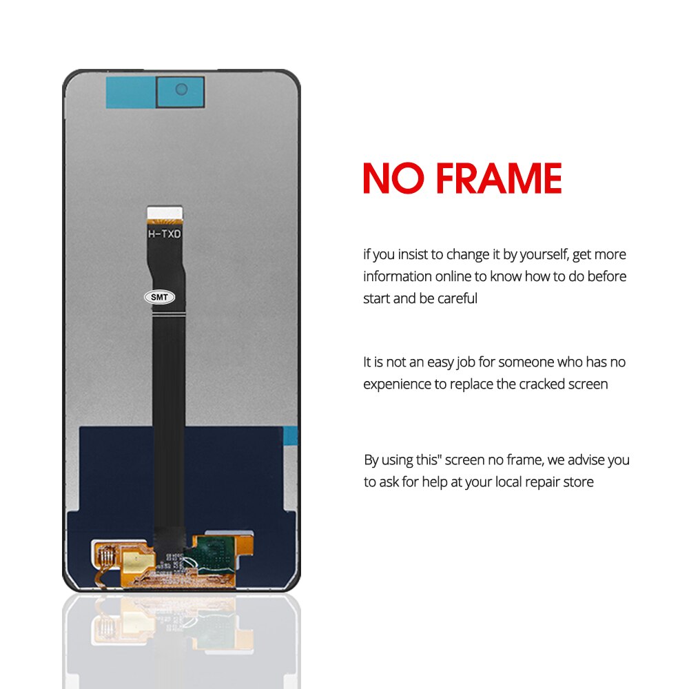 6.67 &quot;&#39;Original Für Huawei P Smart Display mit Rahmen, Touchscreen Digitizer Montage, für Y7A PPA-LX3,LX1,X10lite Bildschirm