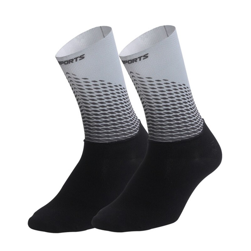 Delle Donne degli uomini di Anti Slittamento Calzini di Calcio In Nylon Traspirante Esercizio All'aperto di Basket In Esecuzione Calzini Da Calcio Senza Soluzione di Continuità Calze Da Trekking: gray / S