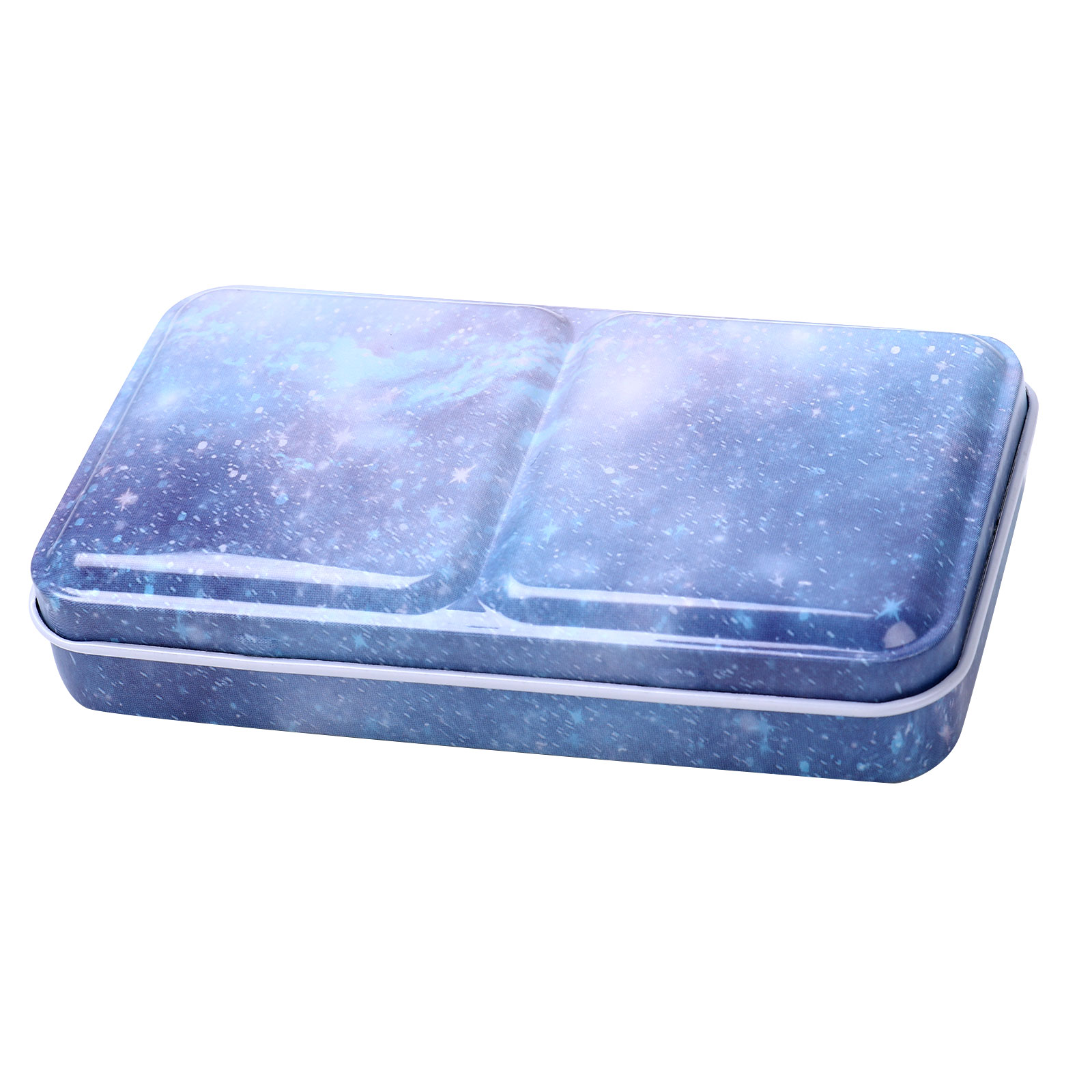 Mini Tin Box Airtight Leak Proof Palette Travel Painting Storage Tins Paint Tray Box for Watercolor Oil Gouache Acrylic Paints