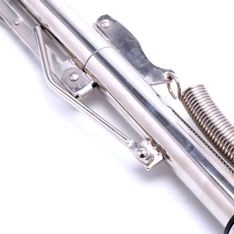 Caña de pescar automática de acero inoxidable, accesorio sin carrete, Sea River Lake, 2,1 m, 2,4 m, 2,7 m