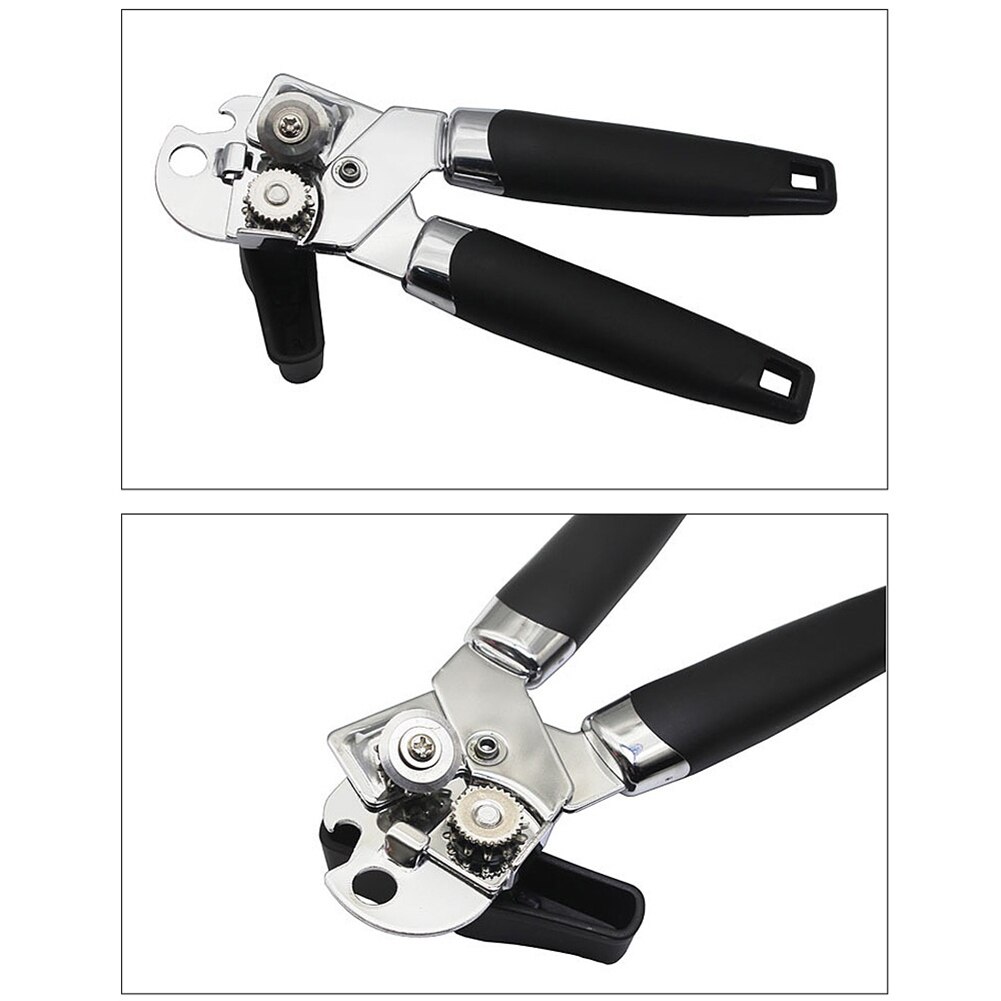 Manual Can Opener Ergonomic Side Cut Powerful Opening Tools