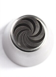 6Pcs Rvs Russische Icing Piping Nozzle Tip Cake Sugarcraft Pastry Koppeling Perfect Voor Cake Cupcake Decorating E107