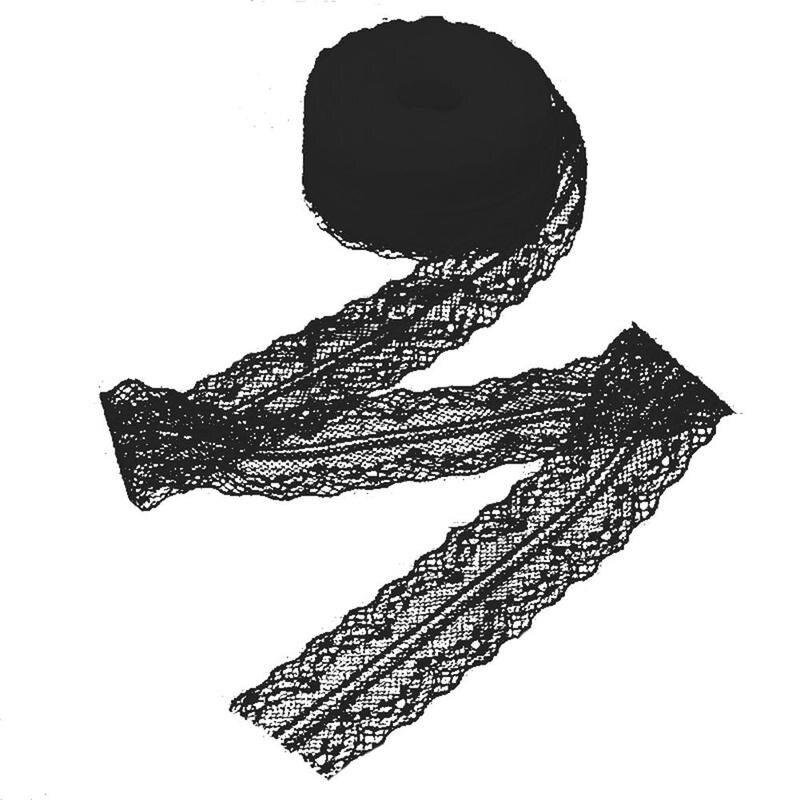1pc 1000x4cm Embroidered DIY Craft Trim Sewing Lace Accessories Fabric Ribbons Materials Net Hand A6L2