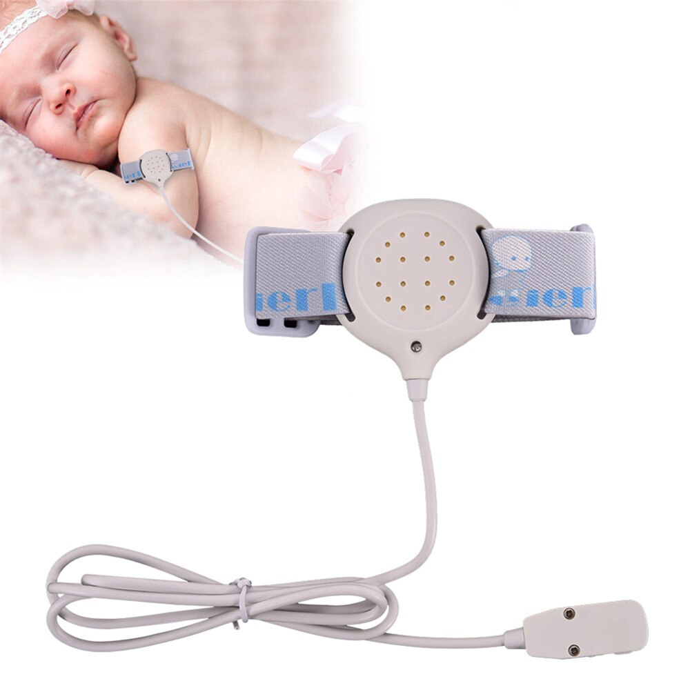 Arm slid sengevædningssensor alarm til baby småbørn voksne pottetræning våd påmindelse sovende enuresis plaswekker professiona #w0