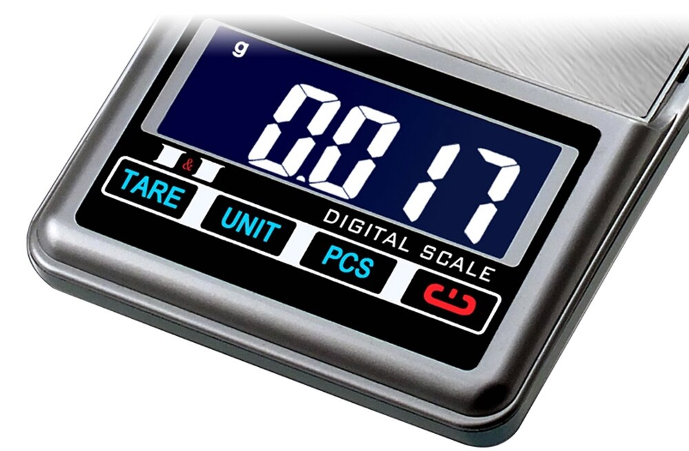 0.001g Precision LCD Electronic Laboratory Weighing Balance Diamond Gold Germ Medicinal Milligram Pocket Digital Jewelry Scale
