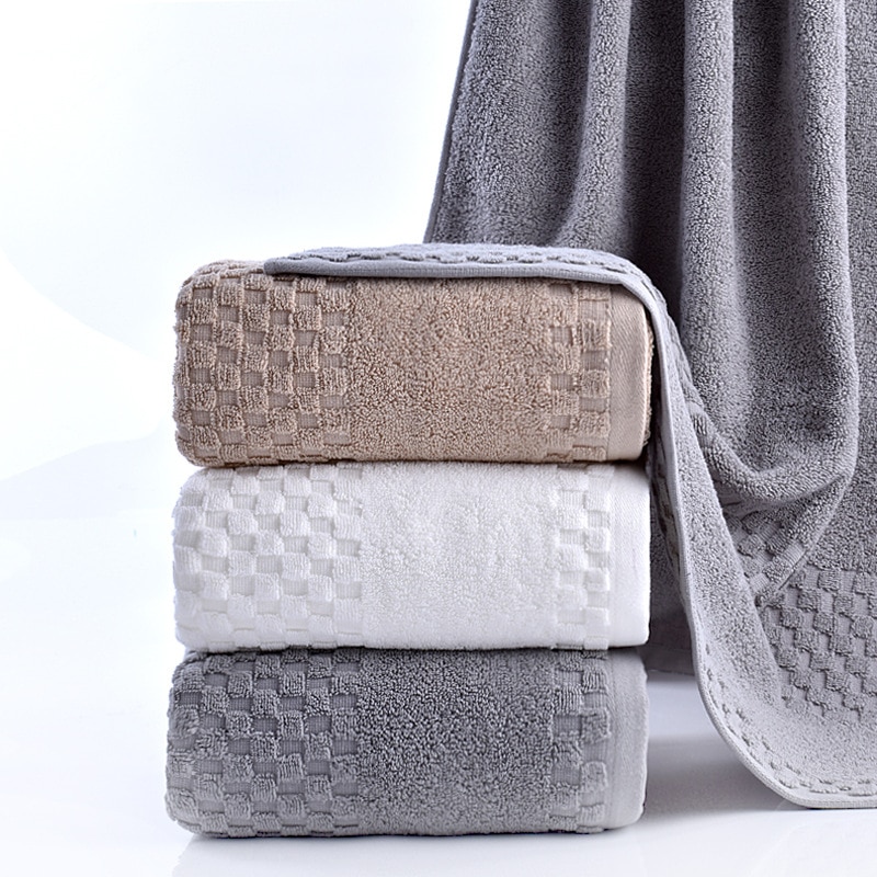 Toalla gruesa hogar Baño Set Hotel para adultos niños Badhanddoek Gran toalla de ducha de baño de algodón Toalha de banho servilleette de bain