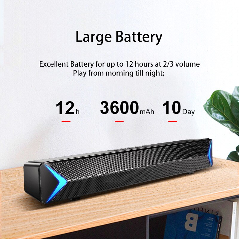 Bluetooth Speaker Home Theater Surround Soundbar Voor Tv Fm Radio Bedrade En Draadloze Geluid Bass Luidspreker