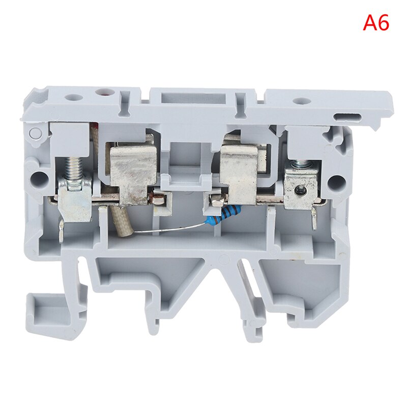JASK1EN With Fuse Equivalent To Screw Fuse Terminal Block For Din Rail Connector 1pc: A6