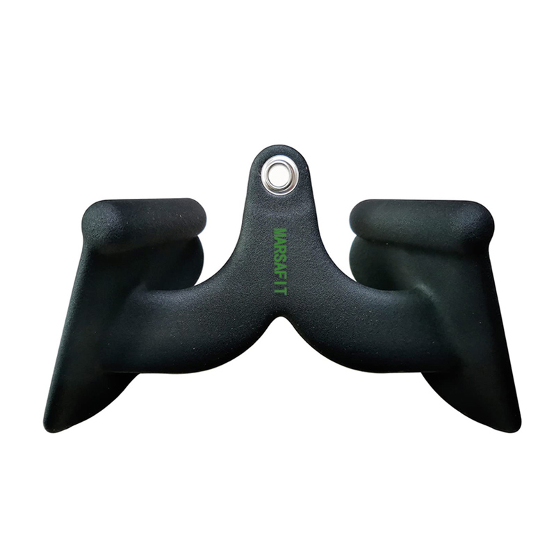 5-teiliger Fitness-Lat-Pull-Down-Griff für Zuhause, Fitnessstudio, Riemenscheibe, Kabelmaschinenaufsatz, rutschfeste Stange, Rudern, rotierender Handgriff, Rudern, T-Stange: Beige