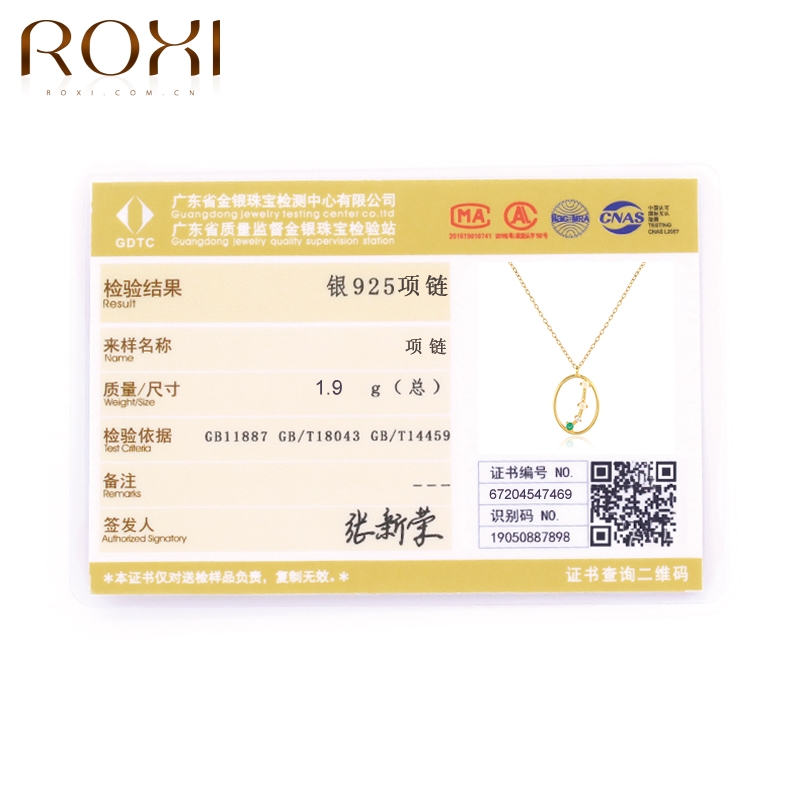 ROXI 12 costellazioni pendenti collane per donna argento Sterling 925 pendenti con collane in oro gioielli da donna a catena lunga girocollo