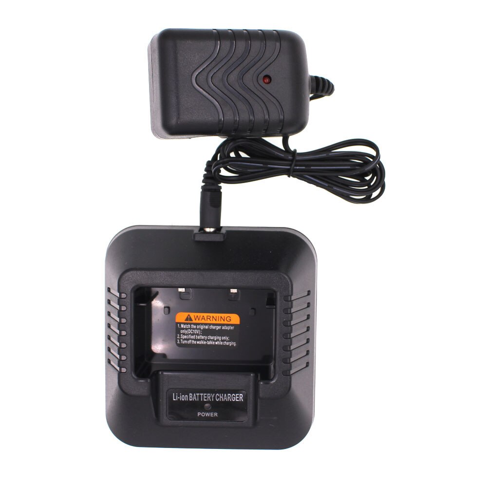 Original Charger for BAOFENG UV-5R DM-5R UV-5RA UV-5RB series two way Radios power adaptor and desktop for BL-5 li-ion Battery