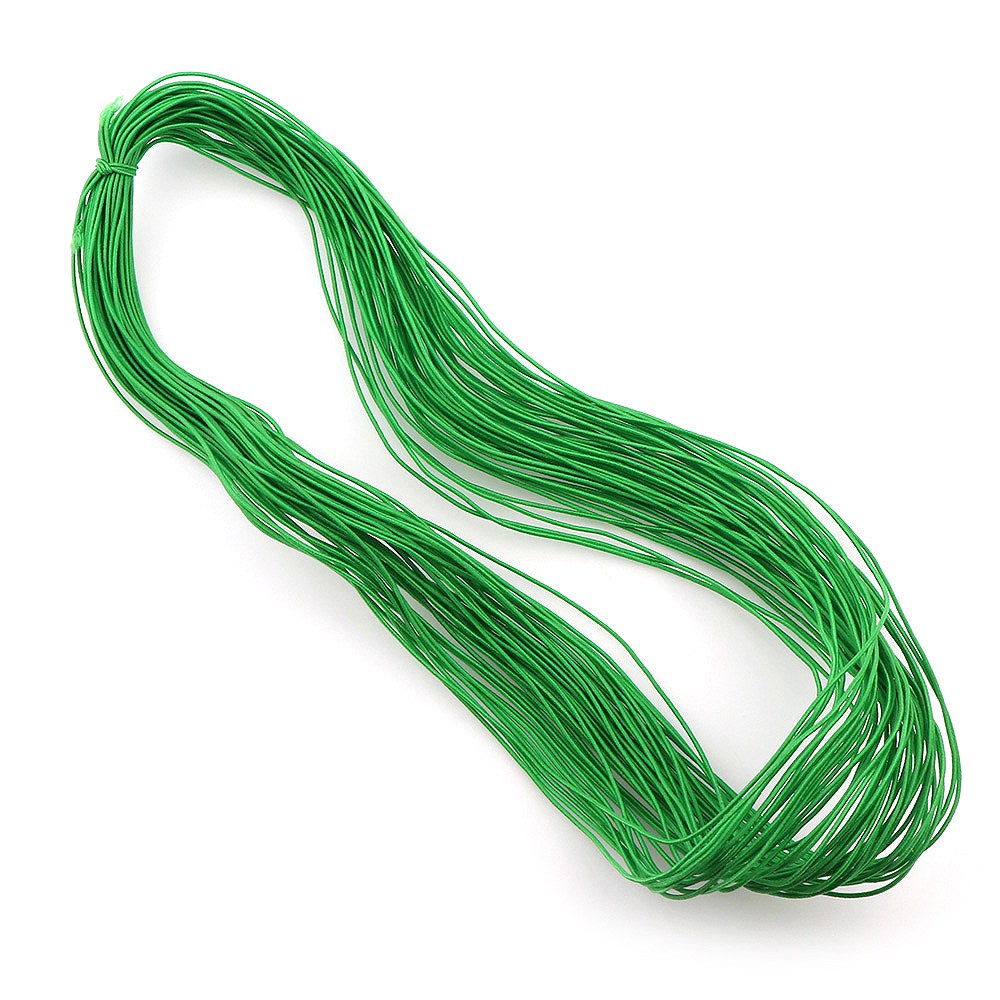 Corde élastique pour noyau élastique | 20 m/ensemble de 14 couleurs, 0.8mm ligne caoutchouc élastique, cordon de perles en Nylon, bracelet à bricoler, collier bijoux couture, accessoires de couture: DK1277-6