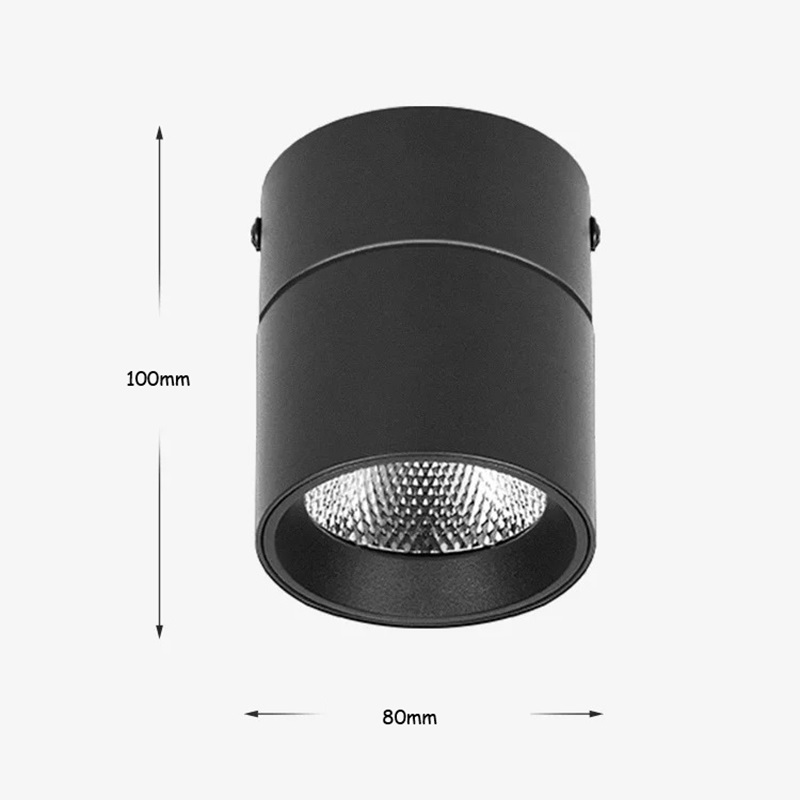 Spot Led Downlight Draadloos Opvouwbare LED Spotlight Opbouw Plafondlamp voor Winkel Thuis Slaapkamer Badkamer Binnen Display