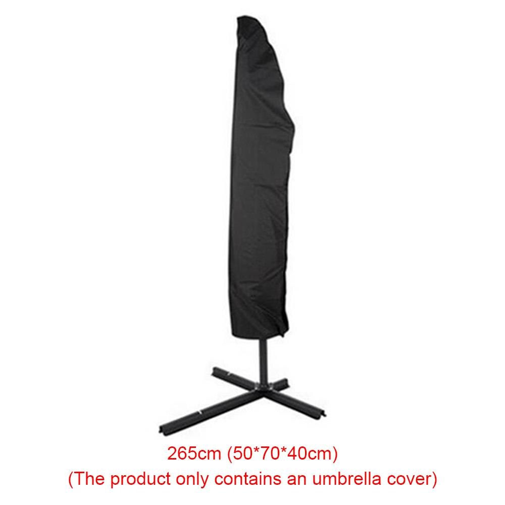 Large Parasol Cover Sunshade Umbrella Cover Parasol Umbrella Cover Banana Umbrella Cover 280Cm /265Cm /205Cm 210D Oxford Cloth: 265CM