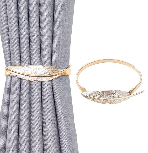 Spring Rope Curtain Tiebacks Alloy Drapery Holdbac... – Vicedeal