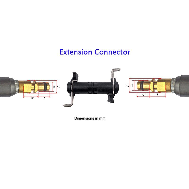 Voor Karcher Auto Wasmachine Wand Extension Adapter Connector Joint Fittings Accessoire