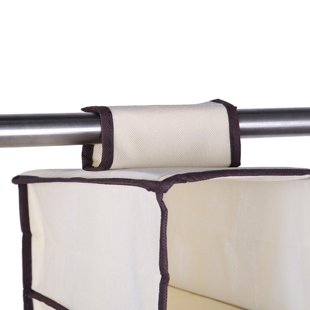 Sac de rangement suspendu à 10 couches, organisateur de placard, organisateur de garde-robe, vêtements, poches de rangement de porte, chaussures, boîte à tiroirs suspendue, étagères
