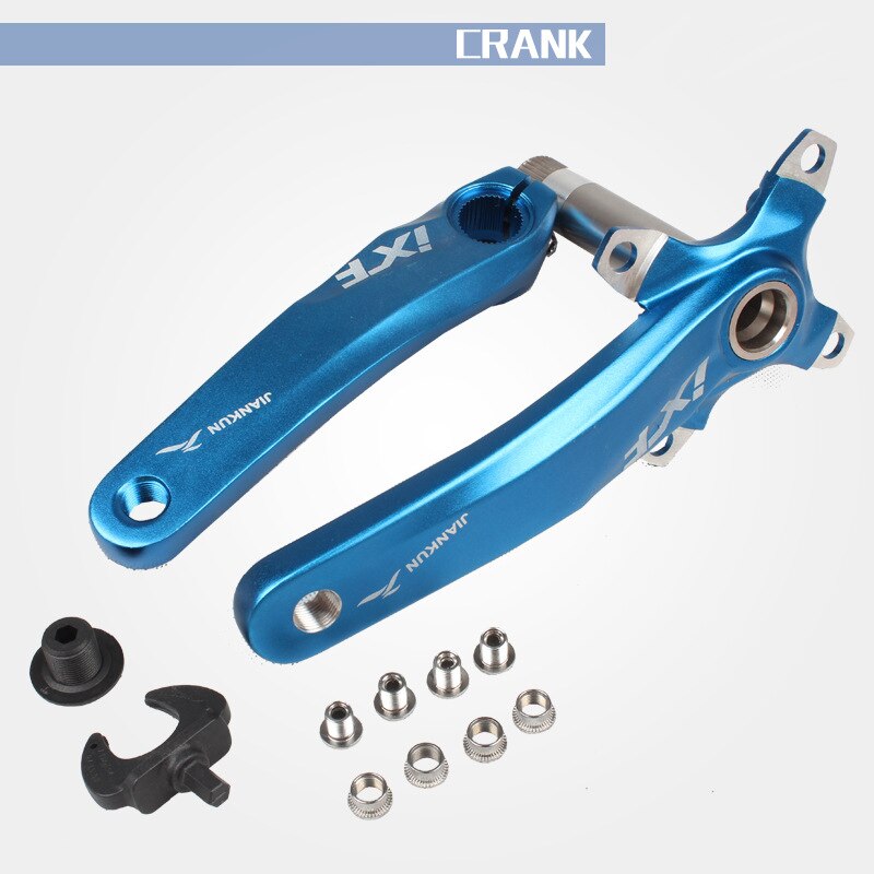 Mtb Mountainbike Fiets Holle Geïntegreerde Crank Ixf Gemodificeerde Enkele Schijf 104BCD 32 34 36 38 40 42T Crankstel trapas