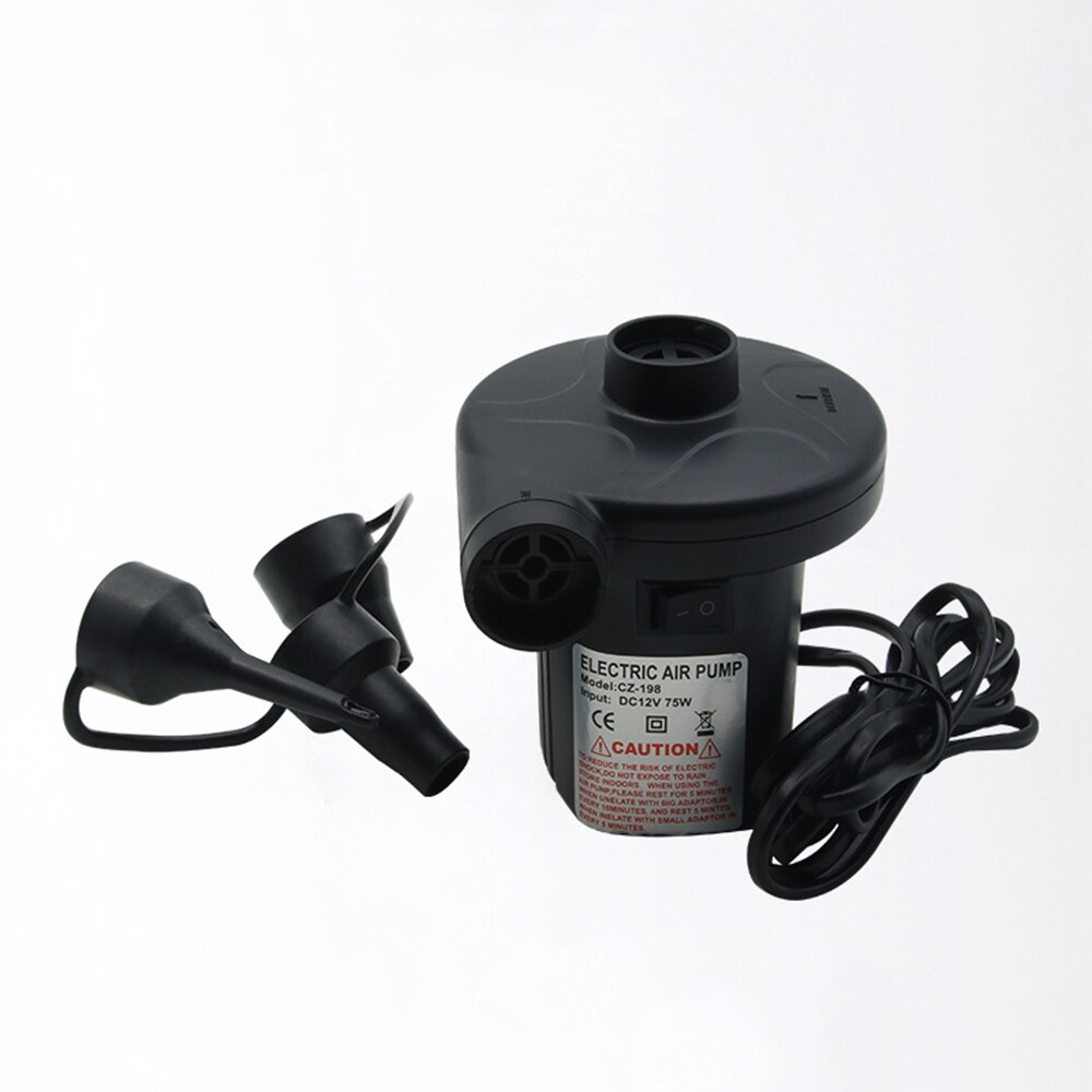 DC12V car air pump electric portable inflatable bed household swimming ring air pump