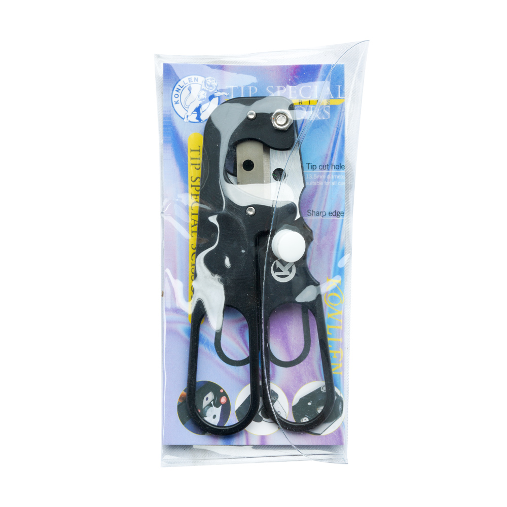 XIGUAN Billiard Training Tool Multi-functional Tip Repair Tool Trimmer+Side cutting+Ferrule cutting Double-sided Blade Accessory