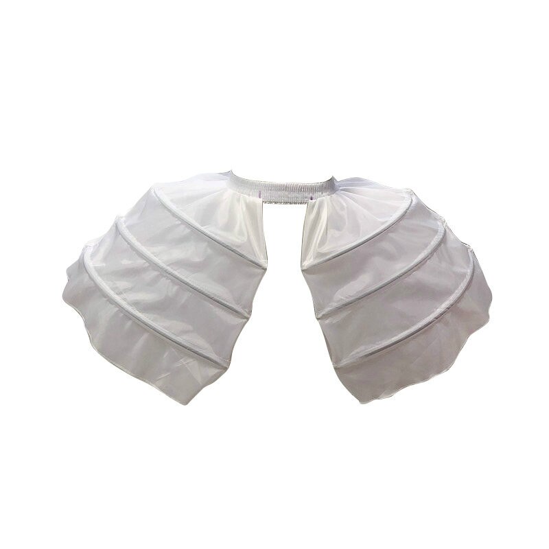 Enagua de aros barroca para vestido de boda Vintage, accesorios de boda, crinolina victoriana, 3 unidades,