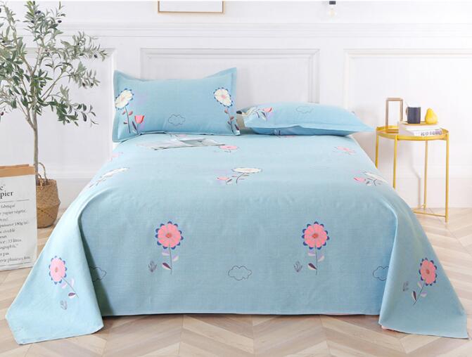 Azul estudante folha de cama, cama de lona folha 120cm x 230cm: Azul