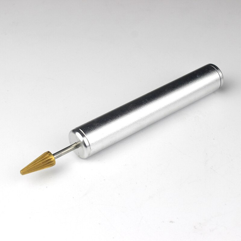 1 x Leather Edge Oil Painting Pen Edge Dye Roller Pin Applicator Brass Head Top Easy Clean Leathercraft Tools 5 colors available: Silver