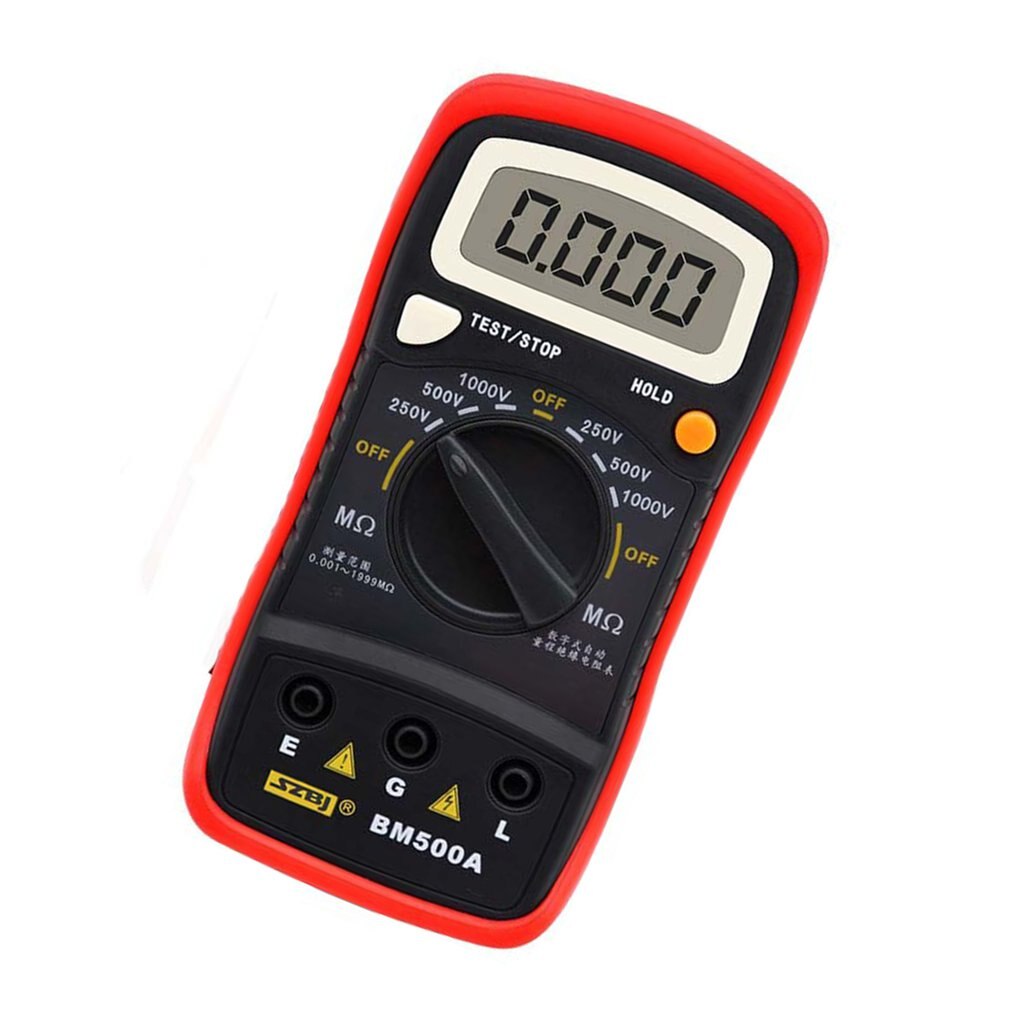 BM500A 1000V Digitale Auto Range Meter Tester Megohmmeter Voltmeter Hohe Spannung led-anzeige