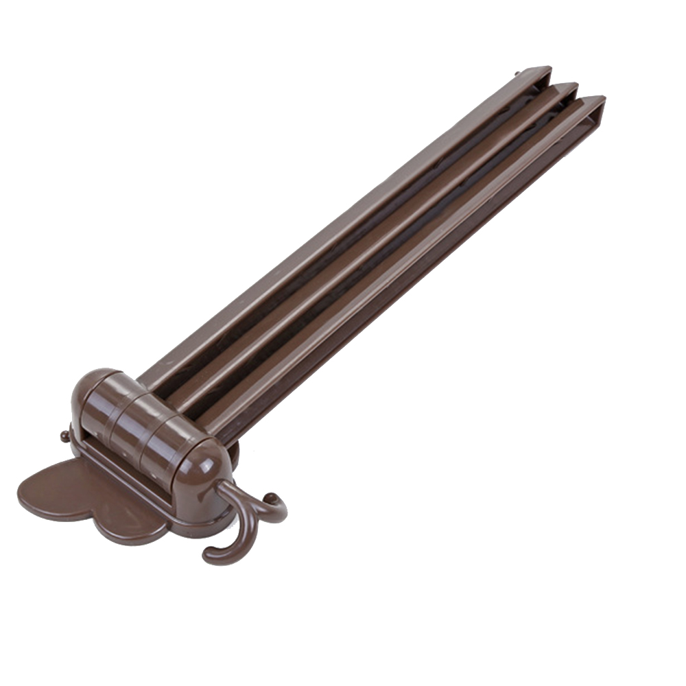 Creatieve Swivel Handdoekenrek Punch-Gratis Wandmontage Handdoek Opslag Houder Eenvoudige Installatie Boog Handdoek Stand Opvouwbare XHC88