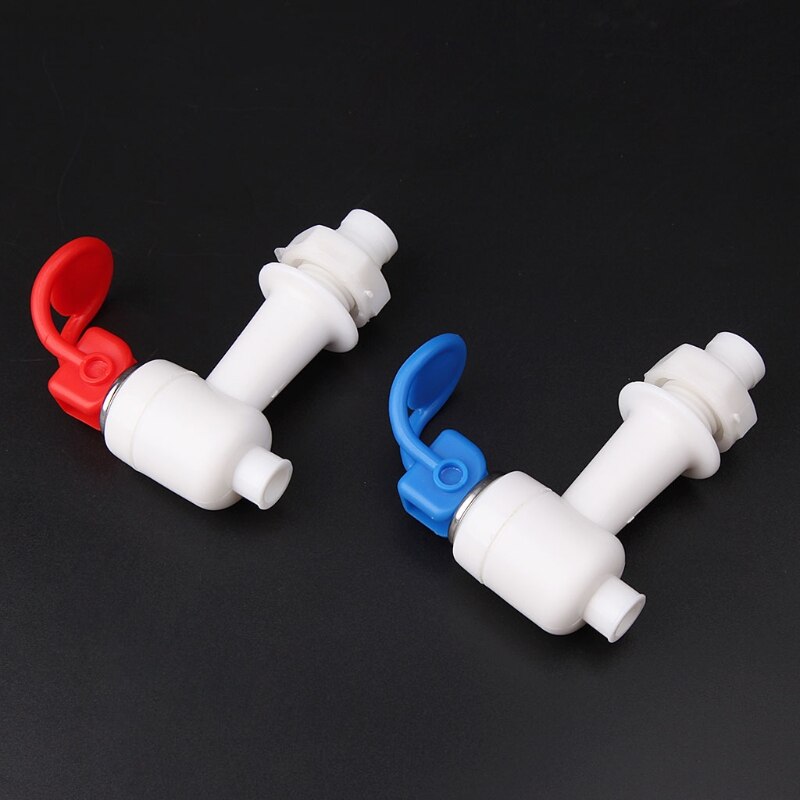2 Pcs Universal Size Push Plastic Type Faucet Tap Water Dispenser Replacement