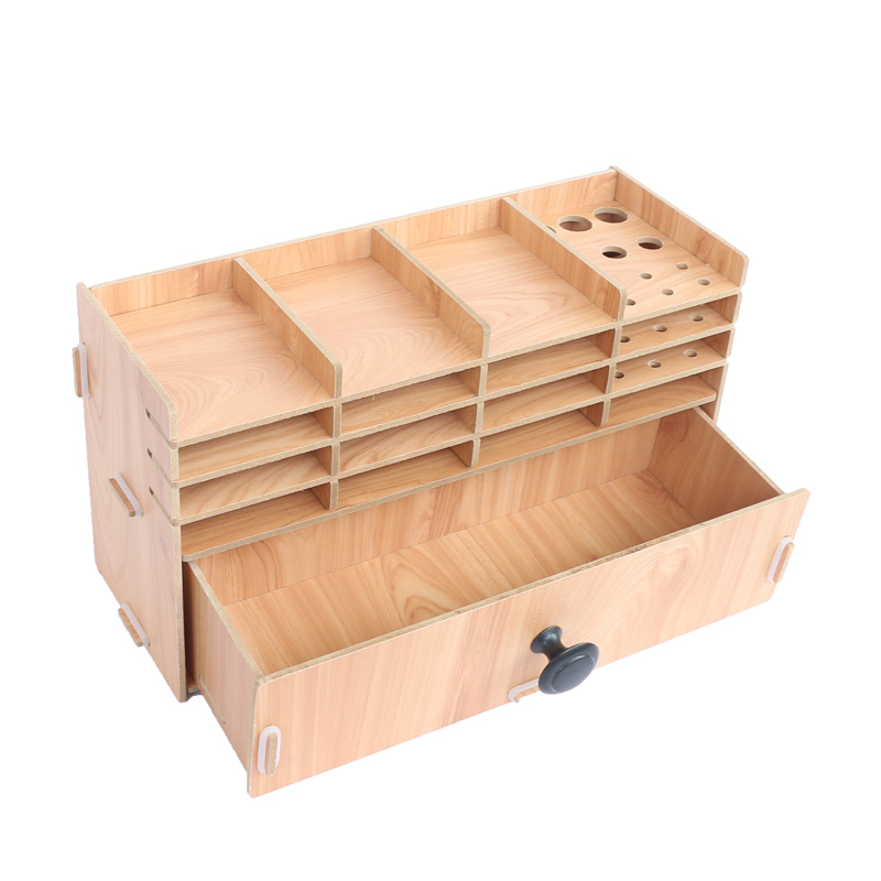 Wooden Drawer Organizer Box Diamond Painting Tray DIY Craft Storage Accessoires Tools Kit Bead Container Organizer Racks: Drawer box