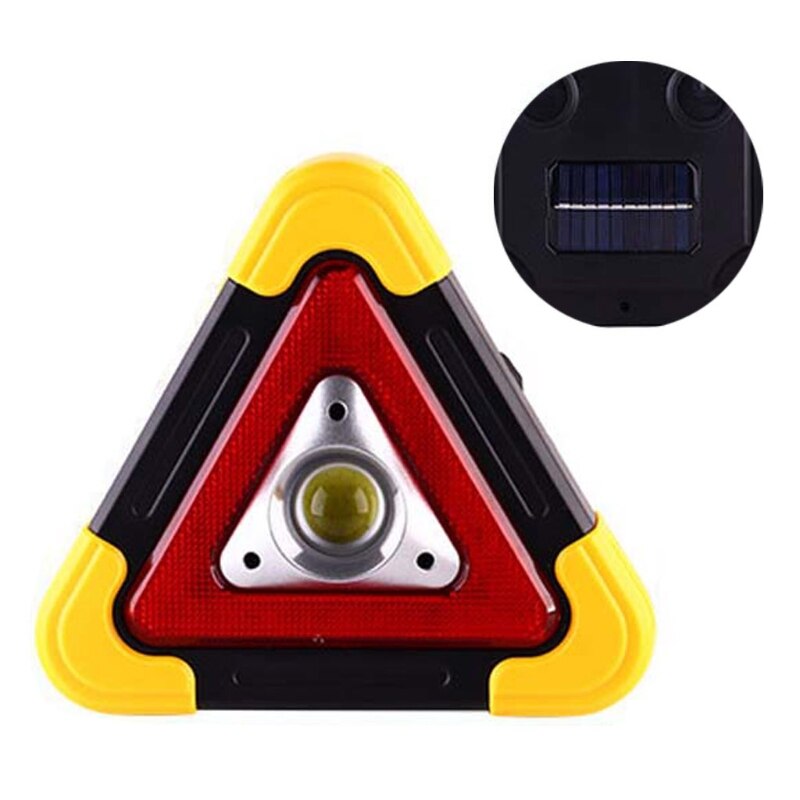 Multi Function Triangle Warning Sign Car LED Work light Road Safety Emergency 20CB: -B