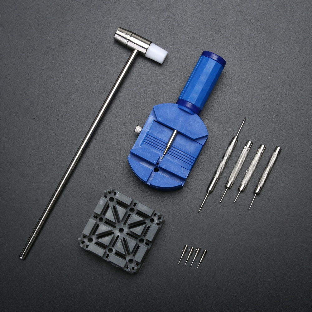 11pcs/set Watch Repair Tool Kit Clock Hands Clockwork Watch Tools Link Remover Watchmaker Tool