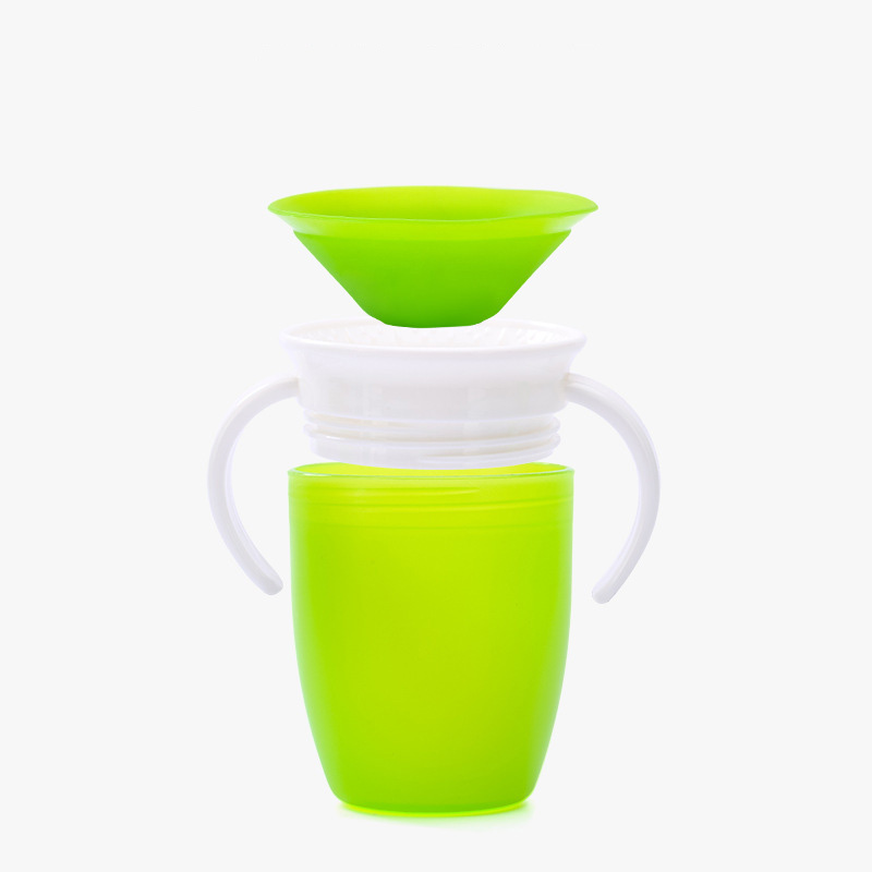 Taza a prueba de fugas para bebé, botella de agua potable de 360 grados, antiderrame, tazas mágicas, Munchkin, alimentación segura, T2156