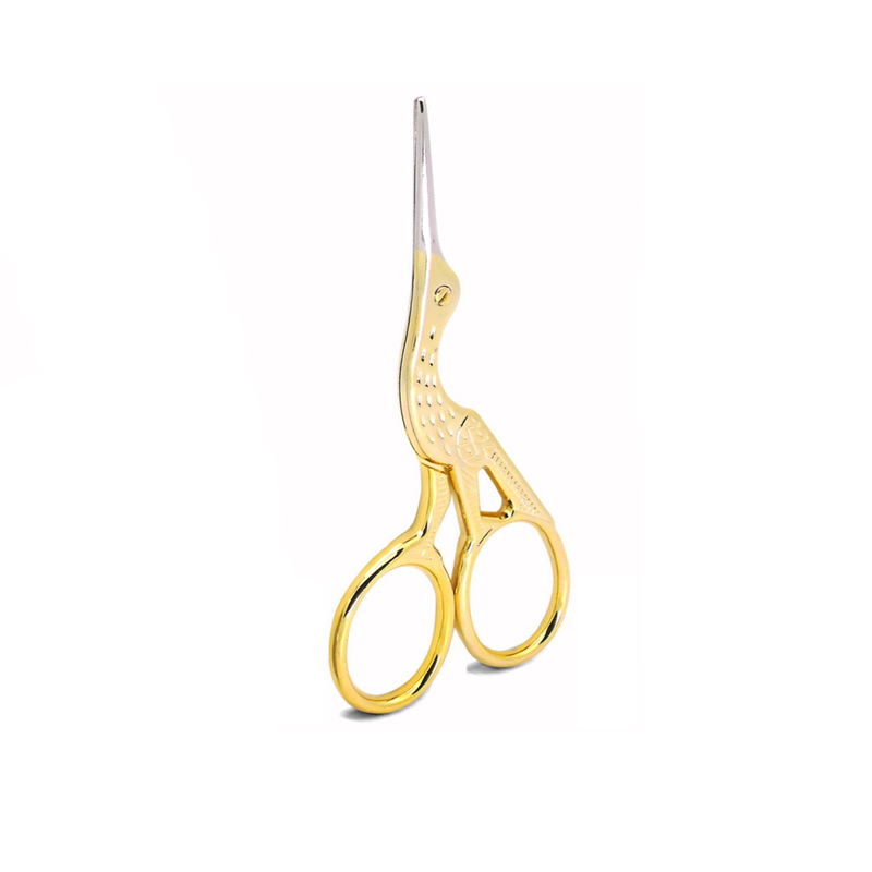 Tijeras de bordado Vintage de 9,4 cm, 8 estilos, tela artesanal, punto de cruz, herramienta de sastre de artesanía antigua clásica europea, Q: Gold 9.4cm