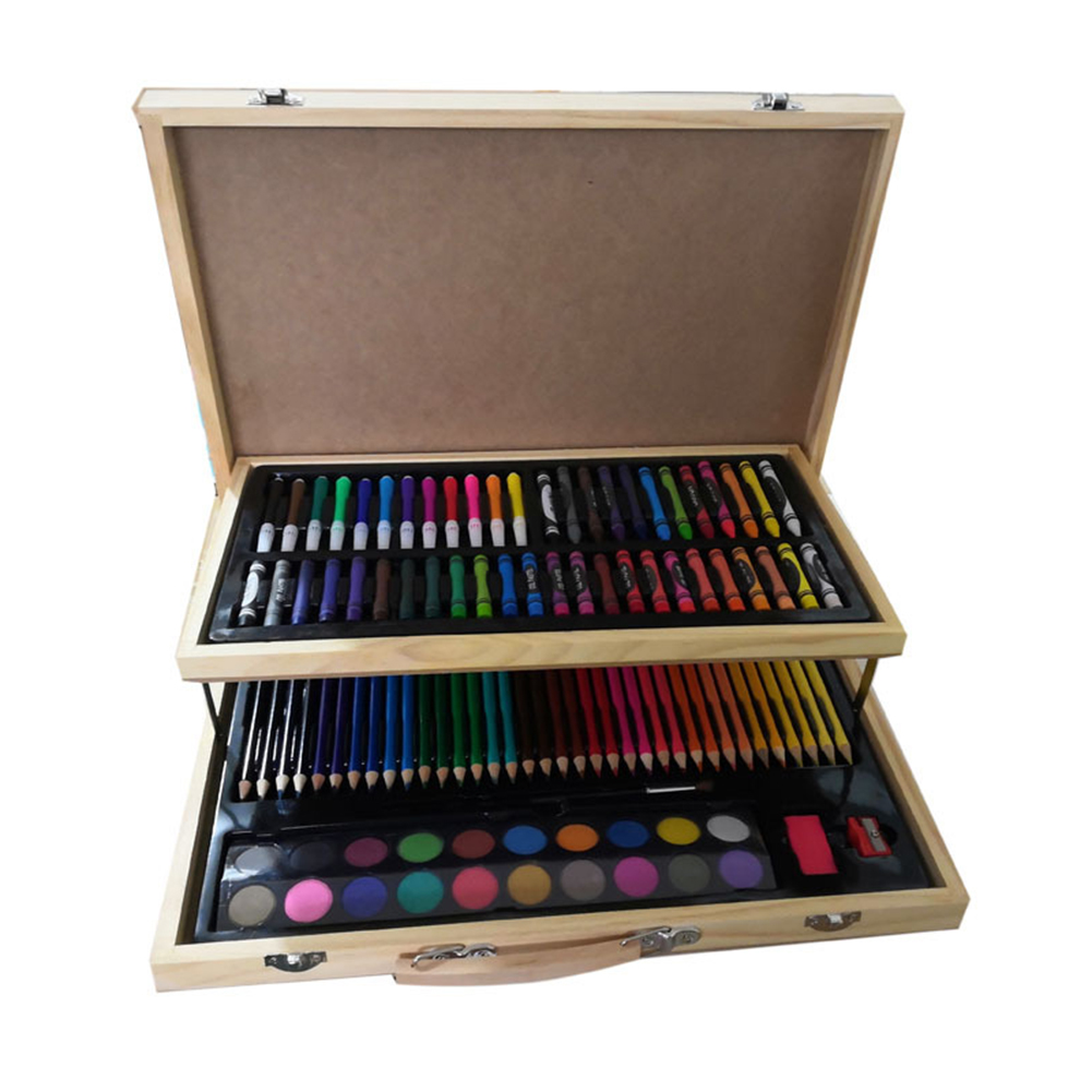 108/150pcs set Kids Art Set Children Drawing Set Water Color Pen Crayon Oil Pastel Painting Drawing Tool Art supplies stationery