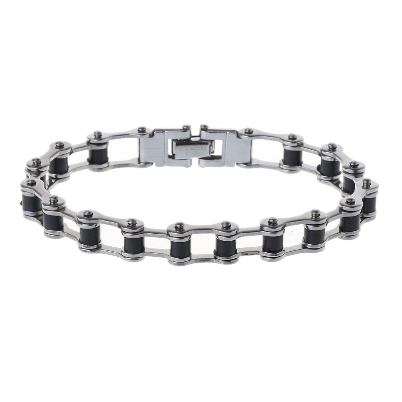 Classic Rvs Biker Motorcycle Chain Mannen Armband Sieraden