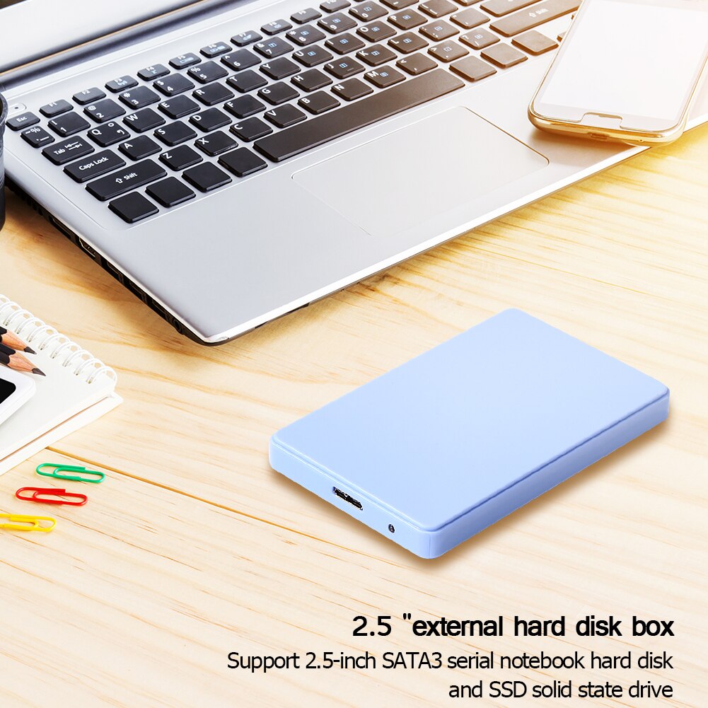 2.5 polegada sata para usb 3.0 adaptador gabinete de disco rígido para ssd caso de disco rígido externo hdd ssd hdd caso com cabo usb bolsa