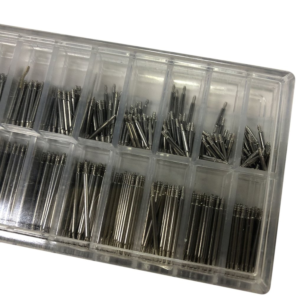 360PCS Boxed Lugs Watch Band Spring Strap Link Pin Remover Set Stainless Watch Wrist Bands Repair Kit