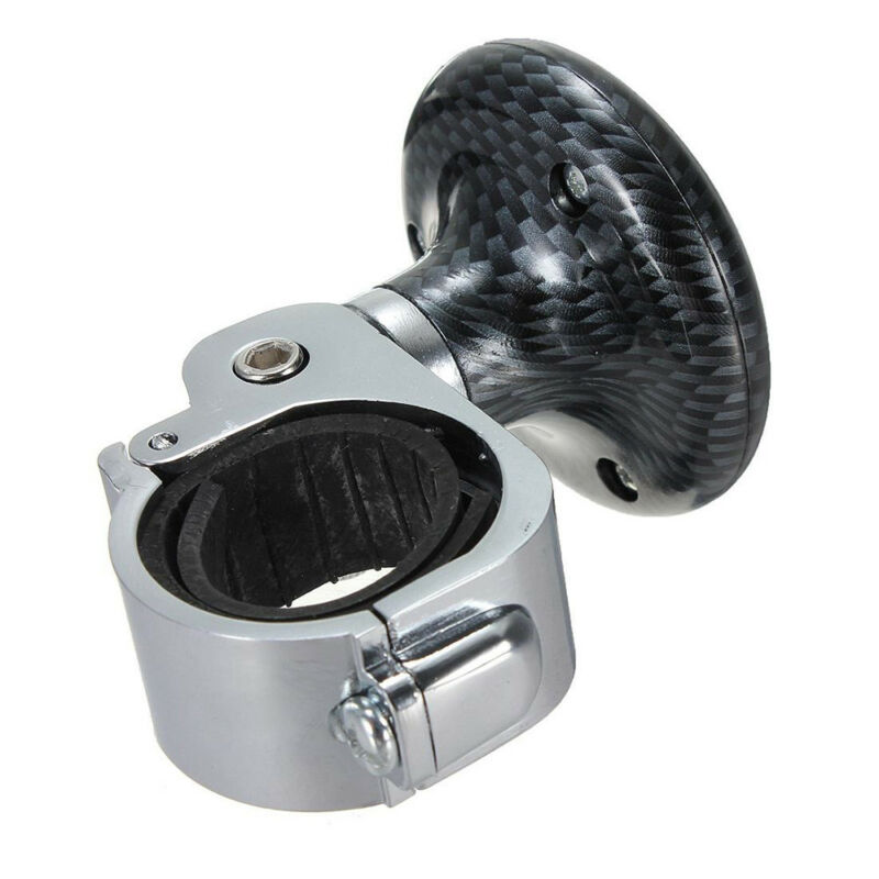 Booster stuurwielknop lichtmetalen opvouwbare auto zwart 8 x 5.6cm 32 mm