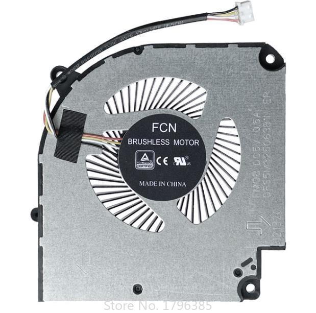 Laptop CPU Cooling Fan for Hasee G7-CT5NA G7-CT7NA Z8-CT7NA Z8-CT7NT Z8-CR7N1 DFS5K221153711 6-31-NH503-201: GPU